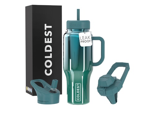 Coldest 1 L limitless | Winter Nova - Fully insulated. It comes with 3 kinds of lids (Sport lid, Sip lid, and Chug lid) 36+ Hours Cold, 12+ Hours Hot. Fits big ice cubes. Lightweight. Very strong and solid build. Floats in oceans and pools. Doesn’t leak, doesn’t rust.