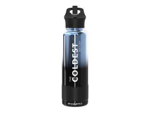 Coldest 1.2 L Sports Bottle | Blue Nova - Engineered
     with triple insulated layers of stainless steel.
 Fully
     insulated flip top lid.
 36+
     Hours Cold, 12+ Hours Hot.
 Fits
     big ice cubes.
 Lightweight.
 Very
     strong and solid build.
 Floats
     in oceans and pools.
 Doesn’t
     leak, doesn’t rust.