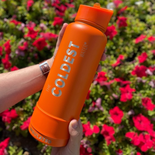 Coldest 1.2 L Sports Bottle | Jupiter Orange
