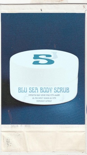 Yasmine Hair Boutique - Blue see body scrub 200g - تساعد على التفتيح وتوحيد اللون