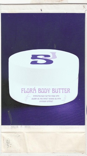 Yasmine Hair Boutique - Florá body butter 200g - زبدة الشيا باللافندر غنيه وترطب بعمق وتصفي