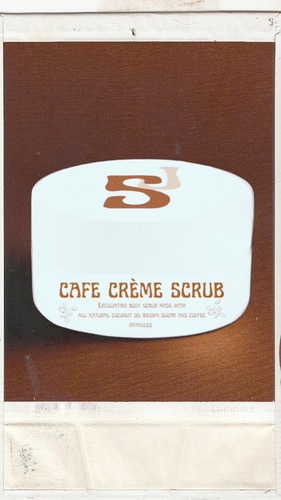 Yasmine Hair Boutique - Cafe créme scrub  body scrub 200g - تساعد على شد الجسم وازالة علامات تمدد الجسم  وتوحيد اللون