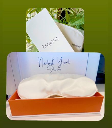 ياسمين هير بوتيك  - 0 - Kérastase Silk White Eye Mask For Sleeping