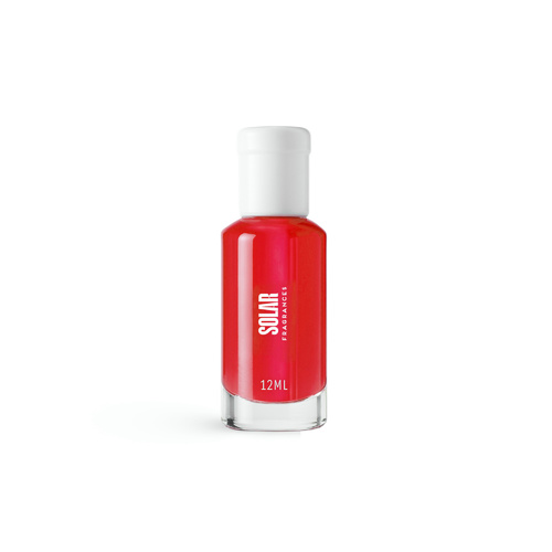 FLARE KHAMRIYA 12ML - خمرية فلير للجسم و الشعر ١٢ ملي Top Notes: Fiery Cherry, Honeycomb  Middle Notes: Wine Nectarine, Deep Vanilla  Base Notes: Honey Blossom, Ylang Yang Ingredients: Fragrance Oil, Fragrance Dye, Silk Touch Base.
