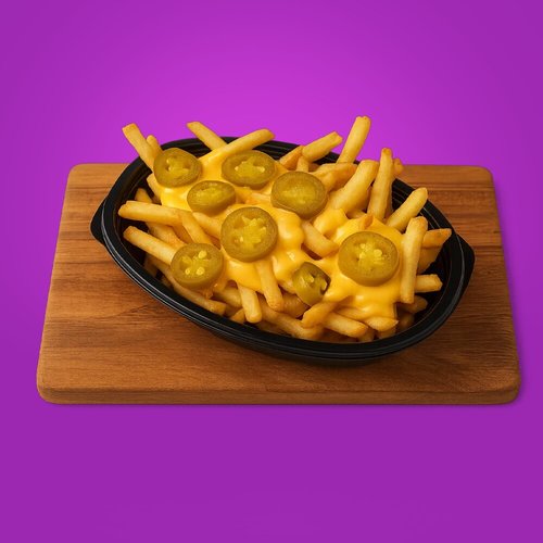 Big Elephant - Jalapino & Cheese Fries - Frise, cheese sauce , jalapino pickles
