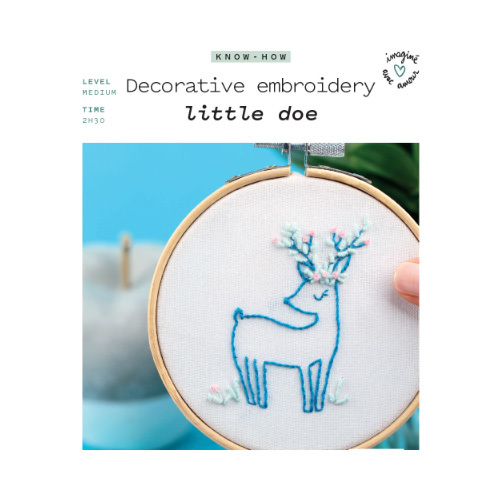 Do It Yourself 3 - Deer - Working with your hands boosts your creativity, improves brain functions and reduces anxiety.

The kit includes English instructions and photos.