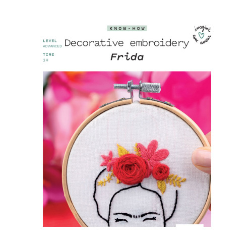 Make It By Yourself 7 - Frida - Working with your hands boosts your creativity, improves brain functions and reduces anxiety.

The kit includes English instructions and photos.