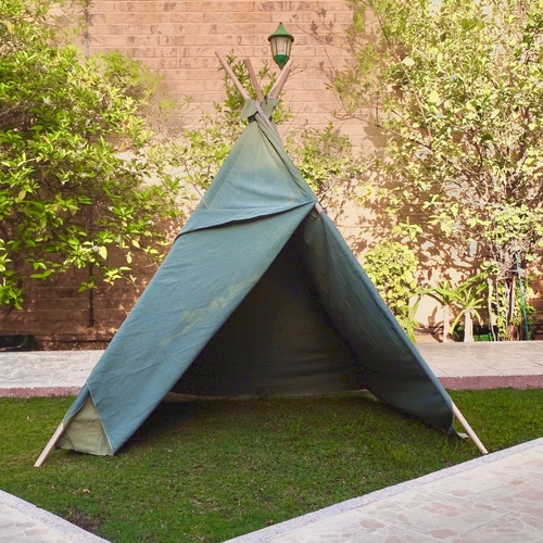 tipi washed green