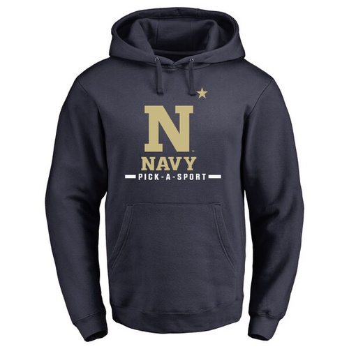 navy hoodie