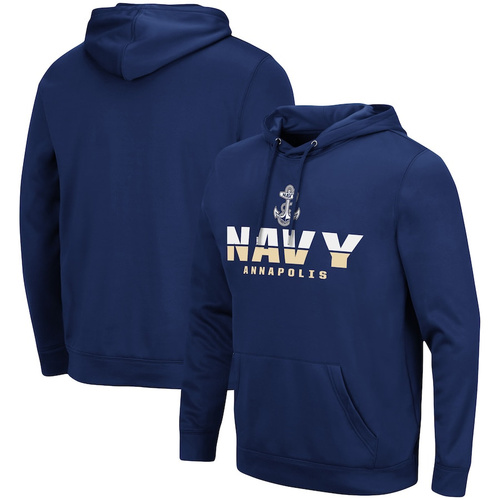 navy hoodie