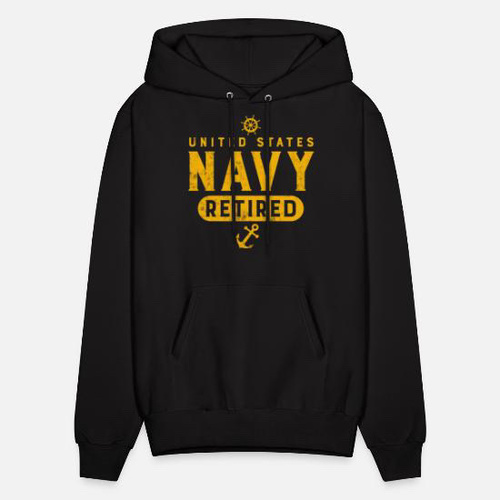 navy hoodie