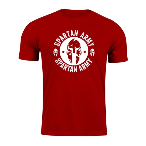 spartan army red