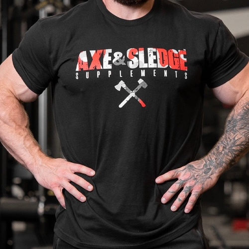 Gym Shop  - black t-shirt