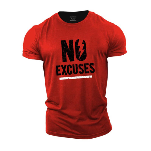 NO EXCUSES RED