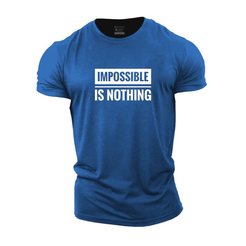 Gym Shop  - blue t-shirt