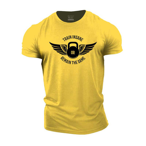 Gym Shop  - yellow t-shirt