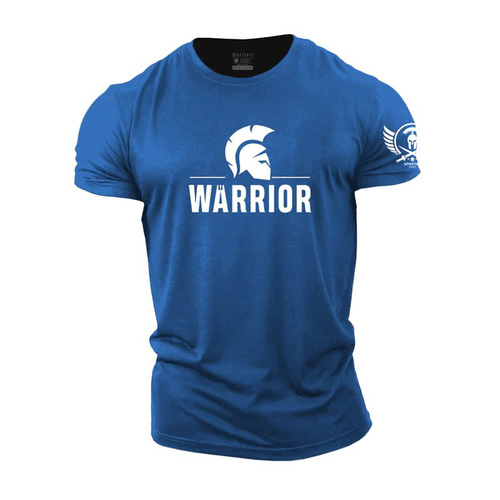 blue t-shirt warrior