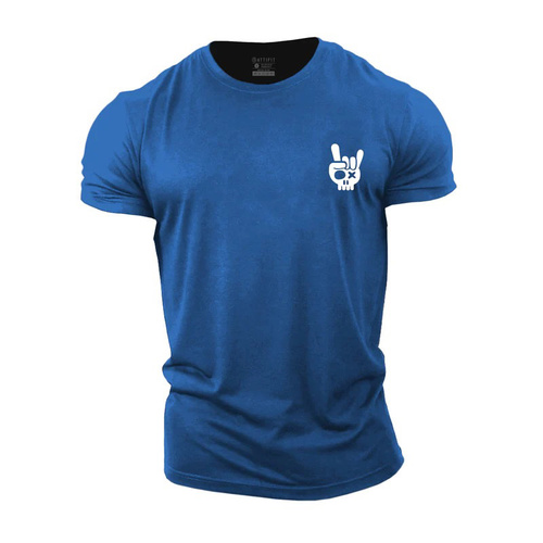 blue t-shirt