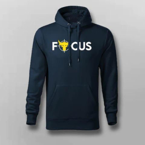 FOCUS HOODIE NAVY