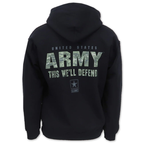 black hoodie army