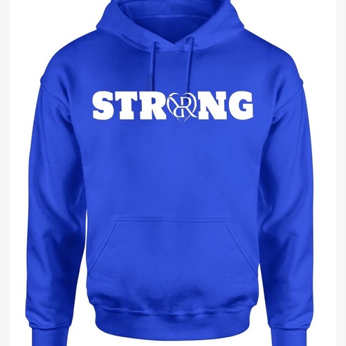 hoodie strong blue