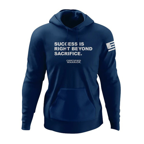 navy hoodie