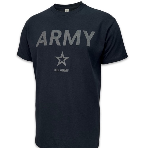 army black t-shirt