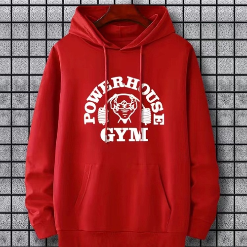 POWER HOUSE HOODIE RED