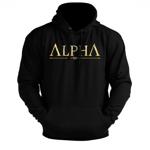 BLACK ALPHA HOODIE