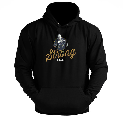 STRONG HOODIE BLACK