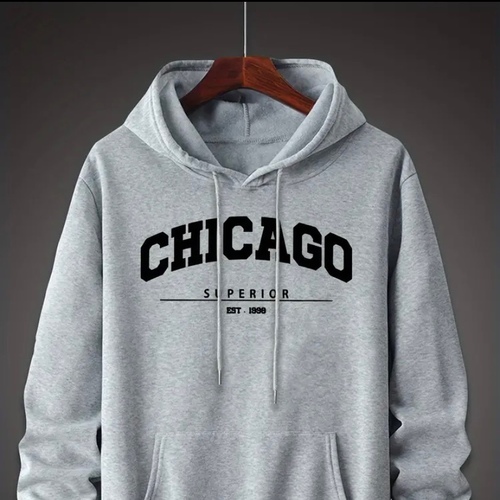 CHICAGO HOODIE GREY