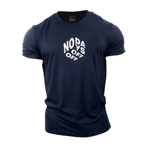 Gym Shop  - NO DAYS OFF NAVY T-SHIRT