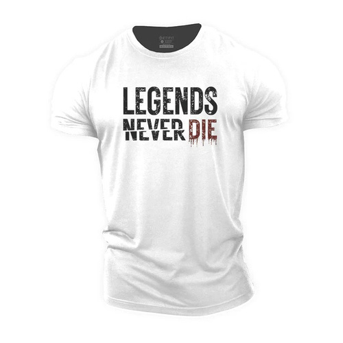 LEGENDS NEVER DIE WHITE