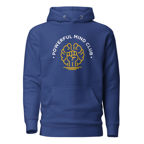 Gym Shop  - POWER  HOODIE BLUE