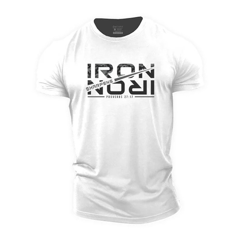 IRON T-SHIRT WHITE