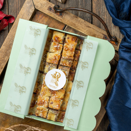 Small Size Chocolate Cubes - Biscuits and Chocolate With Nuts and sauce and a Little Coconut 32 Pieces