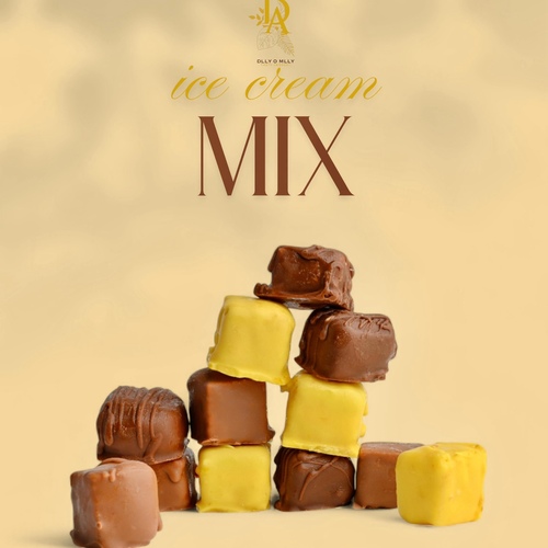 ice cream mix - 30 pieces 10 pieces chocolate cubes
10 pieces ice cream mango 10 ice cream tiramisu