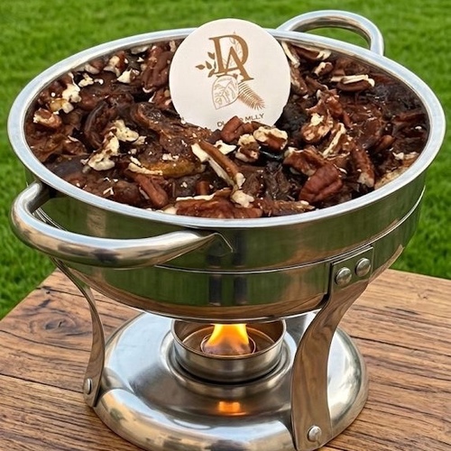 سخان ديده ملّـي وسط - طبقات بسكوت و تشيز و تمر  ملاحظة : خنين جداً يكفي ل٨ - ٩ أشخاص&nbsp; تسخين لمده ٣٠ دقيقه