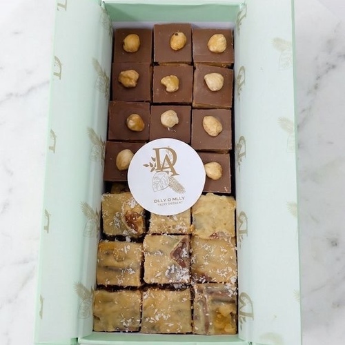 مكس صغير جوكلت كيوبز + قولدن - ١٢ حبه قولدن&nbsp; ١٨ جوكلت كيوبز