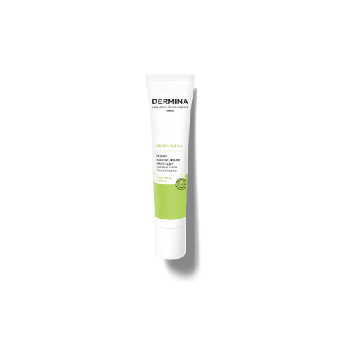 Clear Pharmacy - Dermina Normalina Rebalancing Mattifying Fluid 40ml - reduce shine for combination to oily skin, You will be left with tighter pores, a smoother skin texture and perfectly hydrated and mattified skin