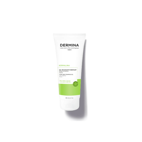 Clear Pharmacy - Dermina Hydralina Foaming Cleansing Gel 200ml - All skin types / Face , Cleanses, soothes and moisturizes , Soap-free , Smooth and foaming emulsion