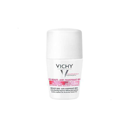 Clear Pharmacy - VICHY DEO 48H ANTI TRANSPIRANT LESS SHAVING pink 50ML SV0209 - Skin texture refinement and proved efficacy in growing hair retraction , Instant embellishment of armpits’ skin , 48hour antiperspirant and anti-sweatiness protection even for the most sensitive skin