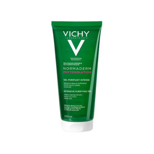 Clear Pharmacy - VICHY NORMADERM PHYTOSOLUTION PURIFYING GEL 200ML SV0346 - daily gel cleanser that purifies and revitalises the appearance of oily, blemish-prone skin