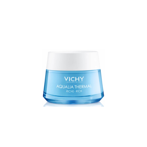 Clear Pharmacy - VICHY AQUALIA THERMAL RICH JAR 50ML M7811100 - deeply hydrating moisturizer for dry skin in a rich, refreshing cream