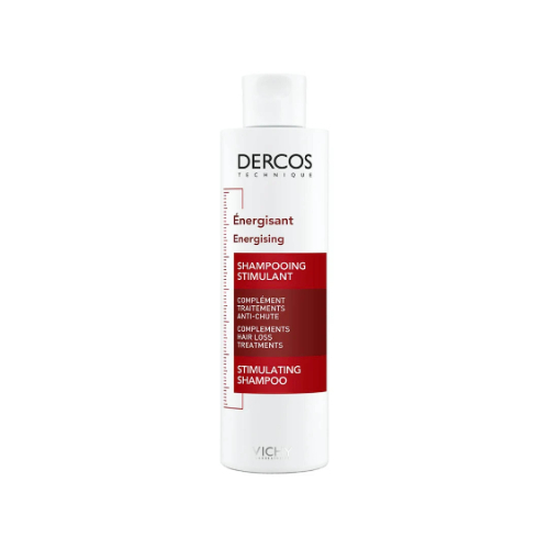 Clear Pharmacy - VICHY DERCOS ENERGISING SHAMPOO 200ML - reduce the rate of hair loss and maintain the density of thinning hair due to hair breaking