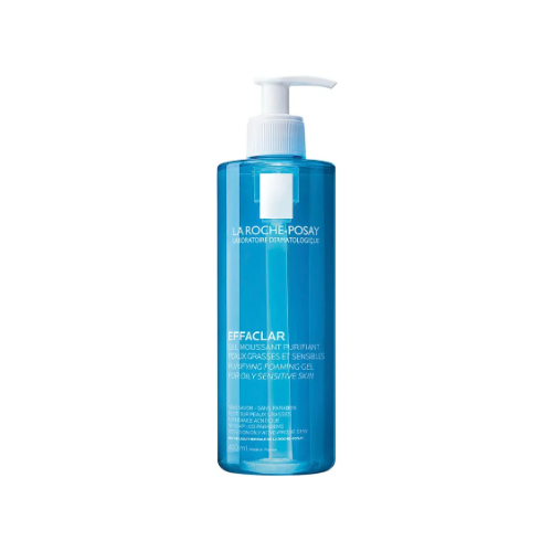 Clear Pharmacy - LRP LA PORCHE- POSAY EFFACLAR MOUSSANT FOAMING GEL 400ML SR 0051 - gently purifies the skin. It eliminates impurities and excess sebum while leaving the skin clean and fresh.