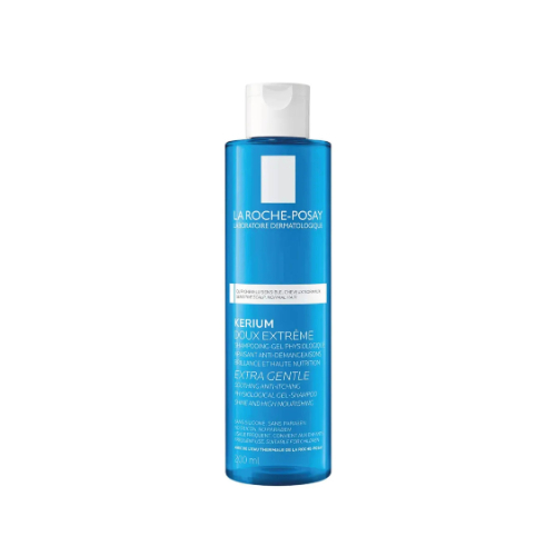 Clear Pharmacy - LRP LA ROCHE- POSAY KERIUM DOUX GEL SHAMPOO 400ML SL 0140 - specially designed to soothe the sensitive scalp. It effectively cleanses the hair