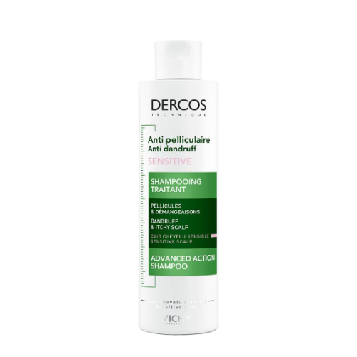 Clear Pharmacy - VICHY DERCOS ANTI DANDRUFF SENSITIVE SC P SHAMPOO 200ML - soothes the scalp while acting on eliminating dandruff from first use with 6-week anti-relapse action for long-lasting dandruff control