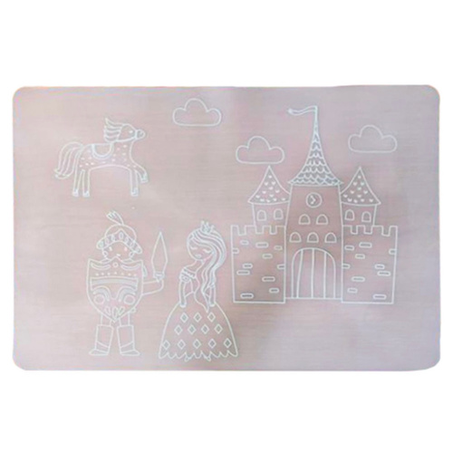 Foldable wipeable placemat (Princess)