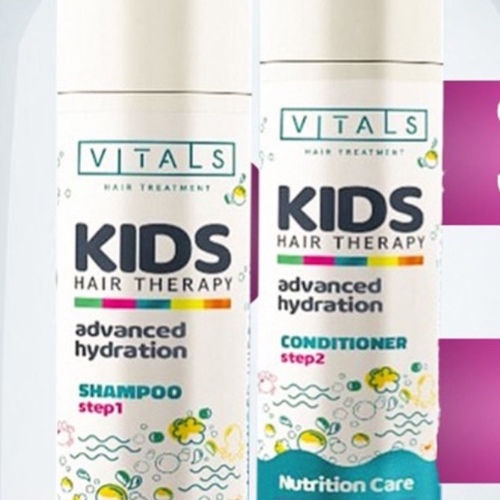 VITALS KIDS hair shampoo and conditioner